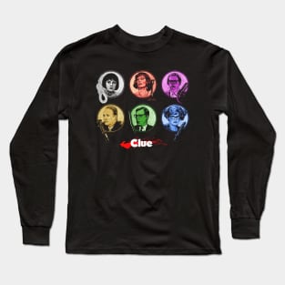 Clue Vintage 80's Long Sleeve T-Shirt